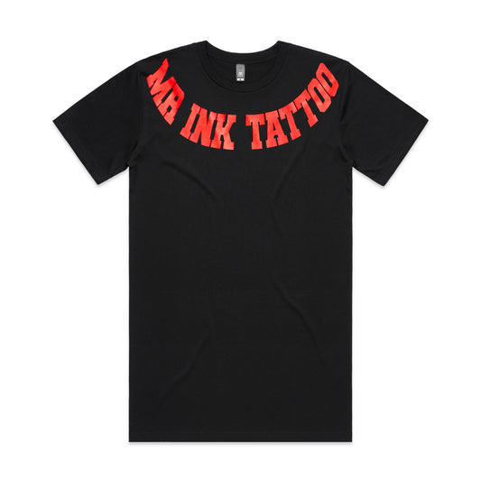 Black & Red MrINK Tall Tee