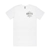 White MrINK Tall Tee