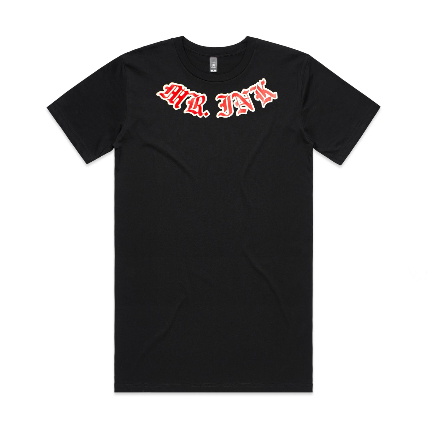 Black & Red/White MrINK Tall Tee