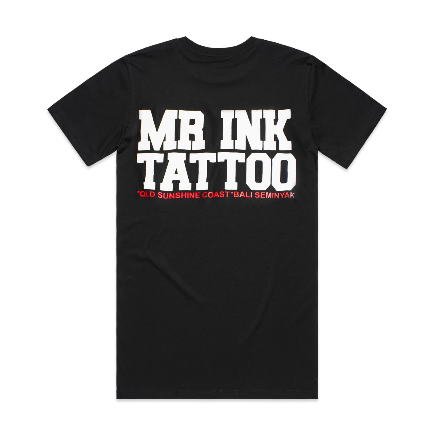 Black & Red MrINK Tall Tee