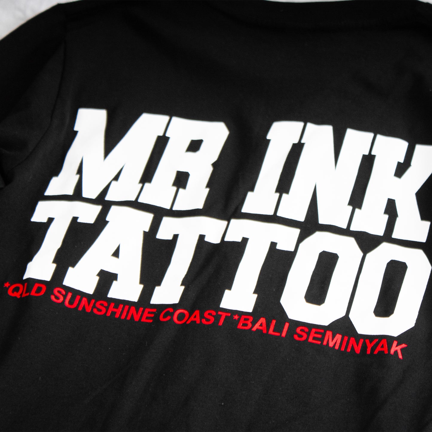 Black & Red MrINK Tall Tee