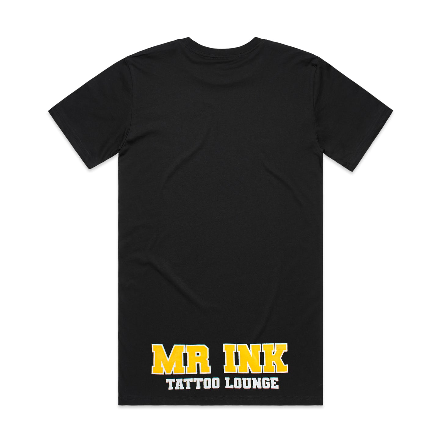 Black & Yellow MrINK Tall Tee